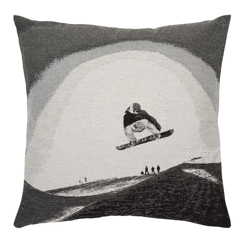 PAD HOME Kissenhülle Border - Skifahrer