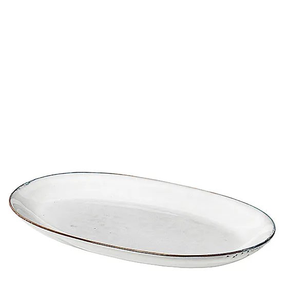 BROSTE COPENHAGEN Nordic Sand Platte Oval groß