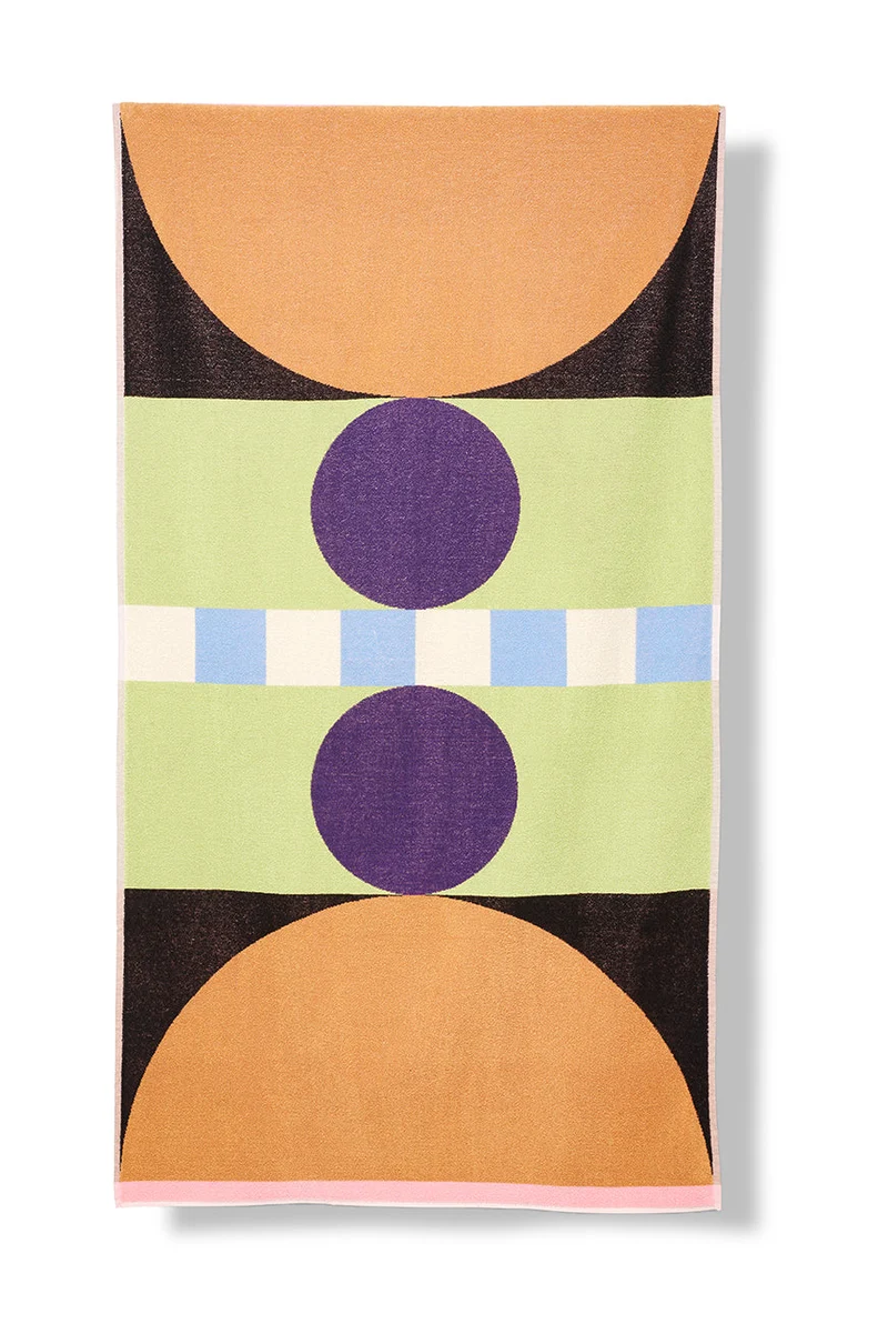 Beach Towel "Cocktail " by Sophie Probst - XL 100% Cotton