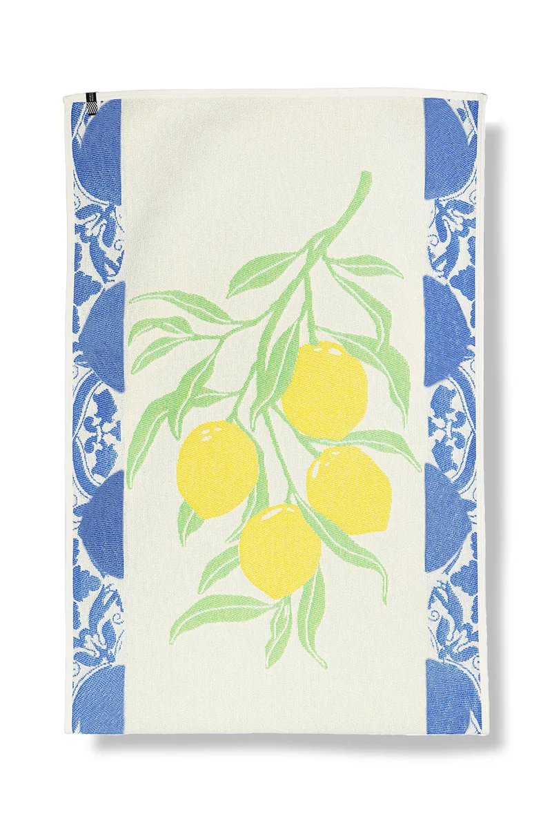 Cotton Beach Towel or Mini Blanket "Ischia" by Sophie Probst