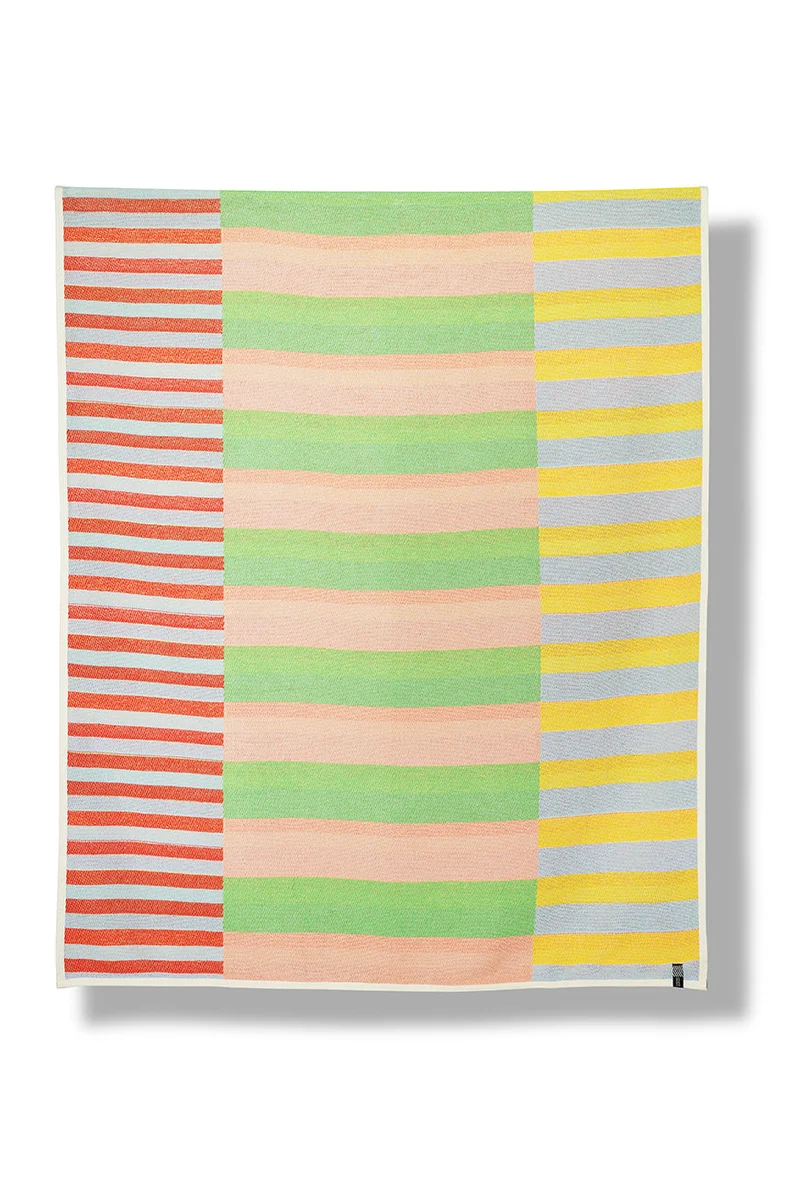 Cotton Blanket & Throw "Rimini One" by Sophie Probst