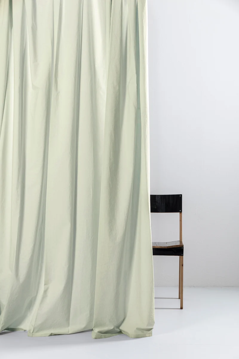 Egyptian Cotton Curtains in Hay Color