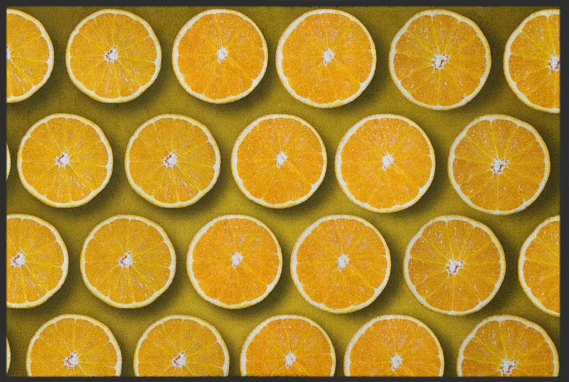 Fussmatte Orange 10683
