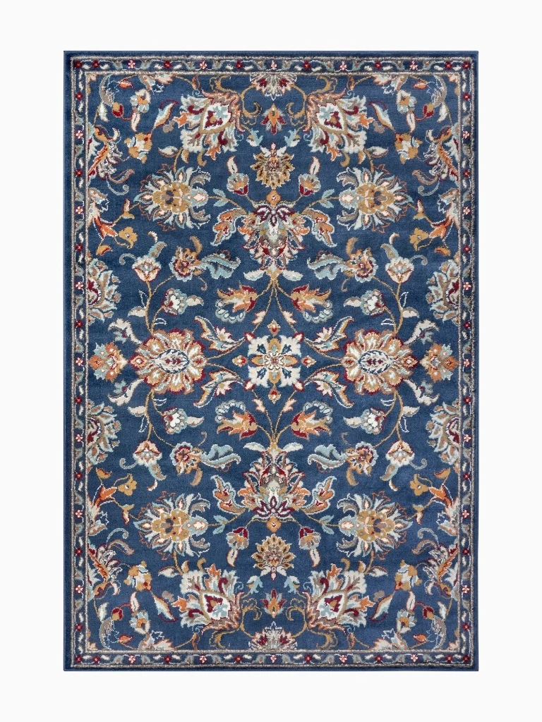 Vintage Teppich Caracci Blau