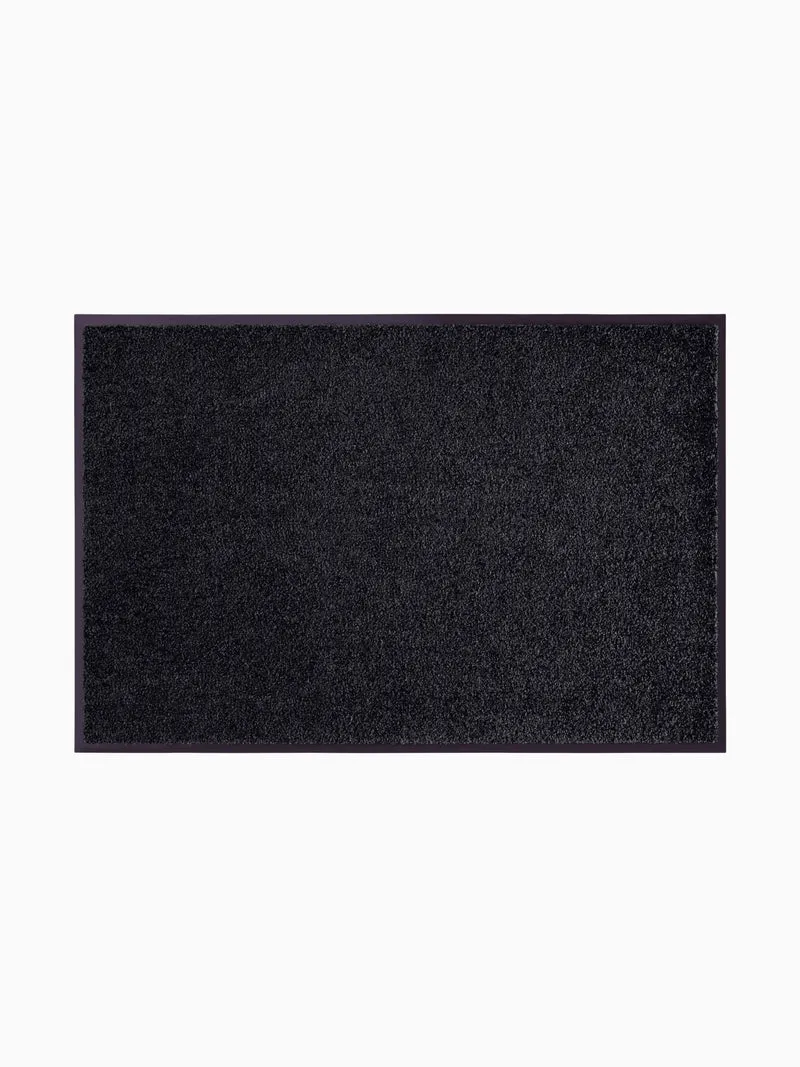 Türmatte Fußmatte Außen Innen Wash and Clean Schwarz