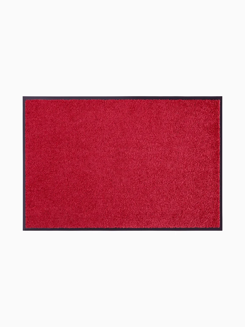 Türmatte Fußmatte Außen Innen Wash and Clean Rot
