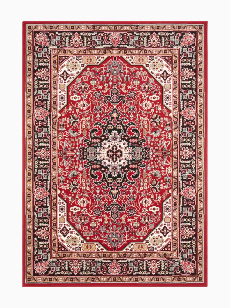 Orientteppich Skazar Isfahan Rot
