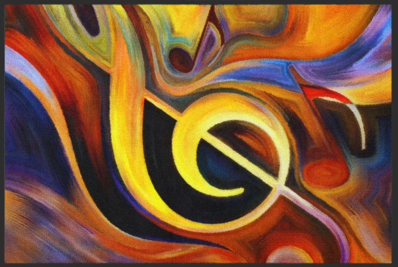 Fussmatte Musik 6195