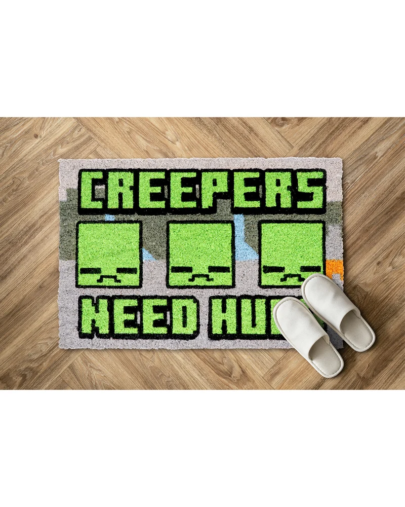Minecraft Fußmatte Creepers Need Hugs