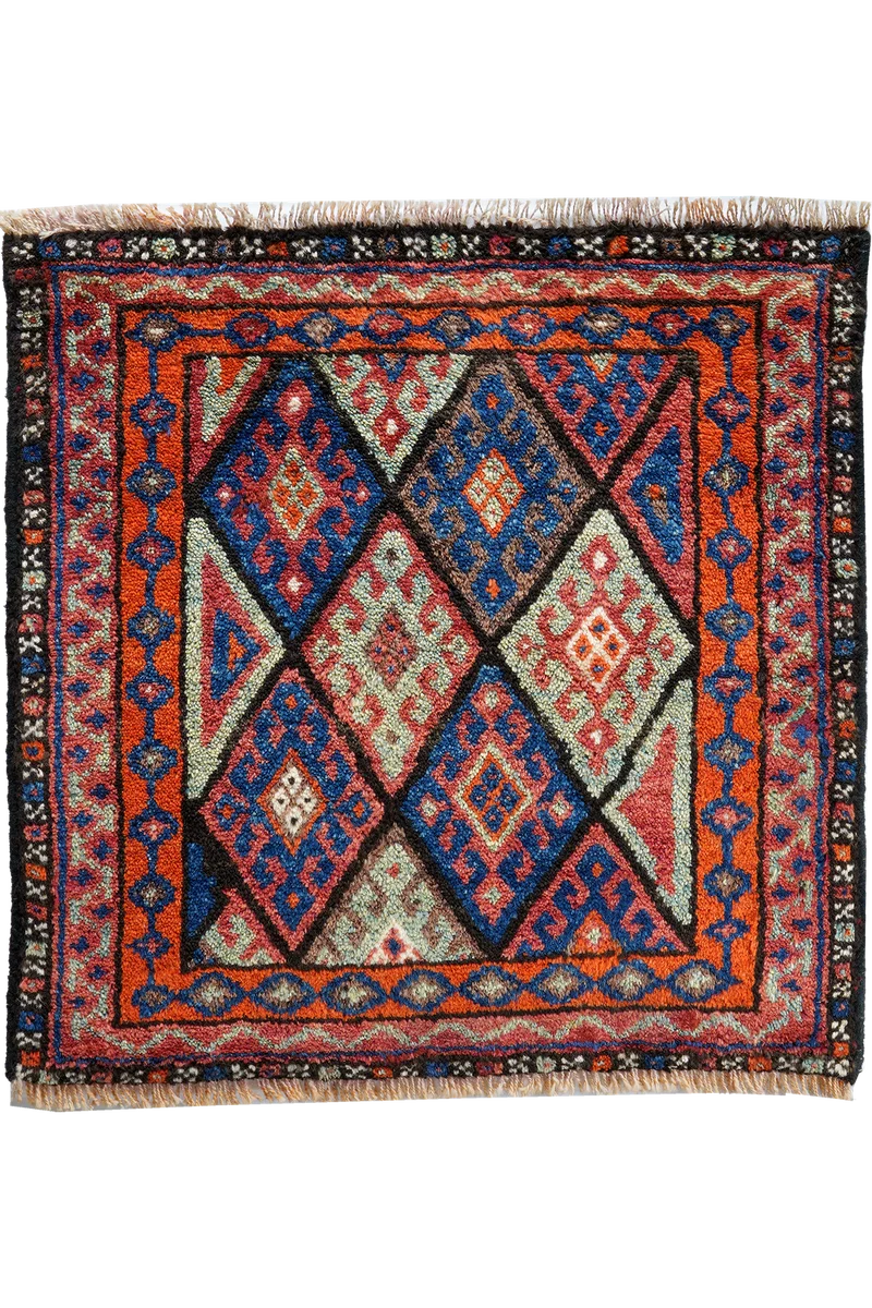 Gashgai · Handgeknüpft – Bunt, 67x66 cm