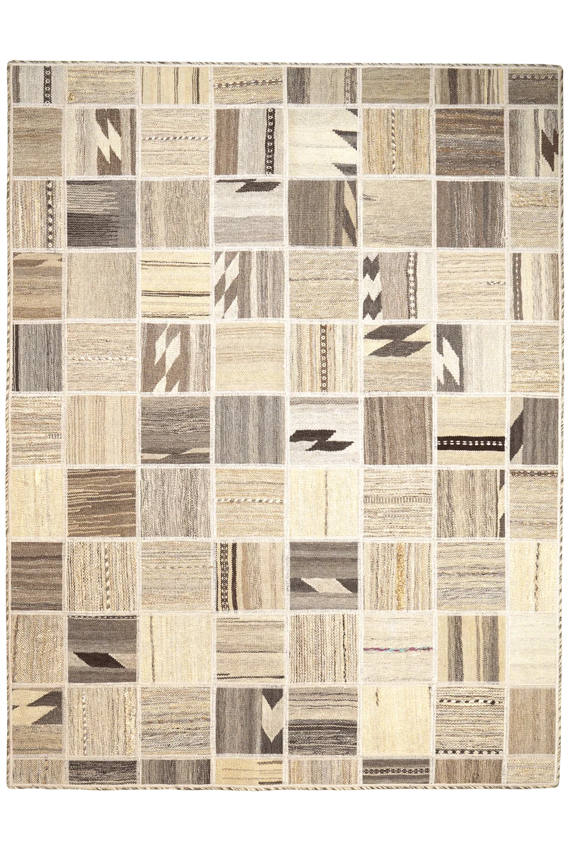Kelim Tekkeh · Handgewebt – Beige, 200x150 cm