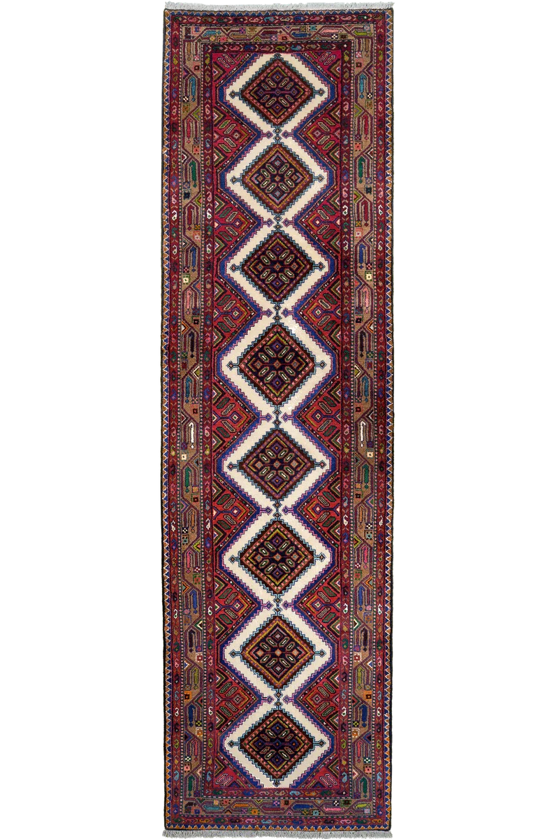 Zagheh · Handgeknüpft – Beige, 310x84 cm