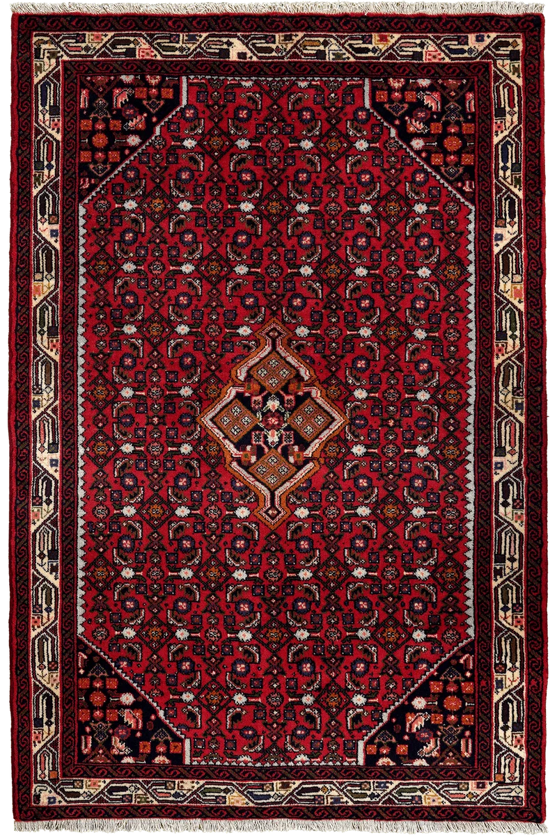 Assadabad · Handgeknüpft – Rot, 161x106 cm