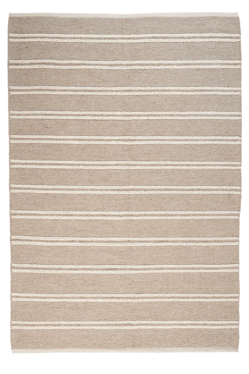 Dhurrie · Handgewebt – Braun, 120x170 cm