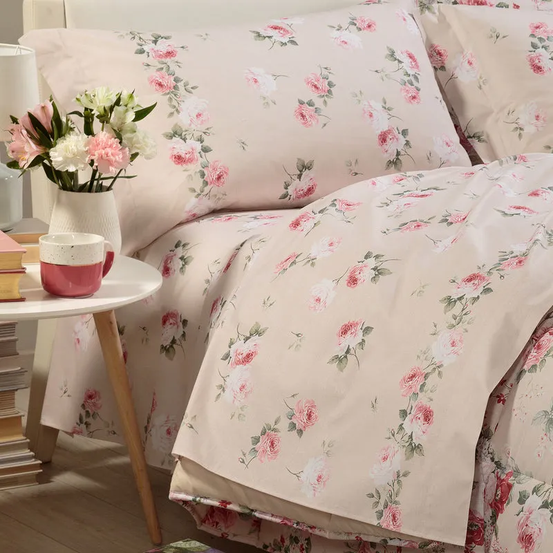 Completo Lenzuola carolin Garden in Cotone