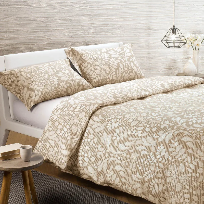 Copripiumino con federe bambu Shabby Chic in Cotone