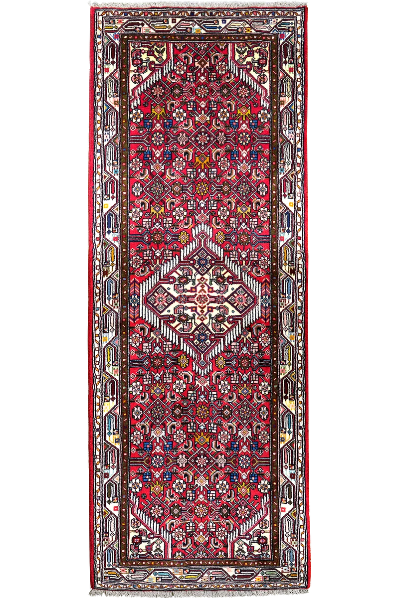 Assadabad · Handgeknüpft – Rot, 201x77 cm