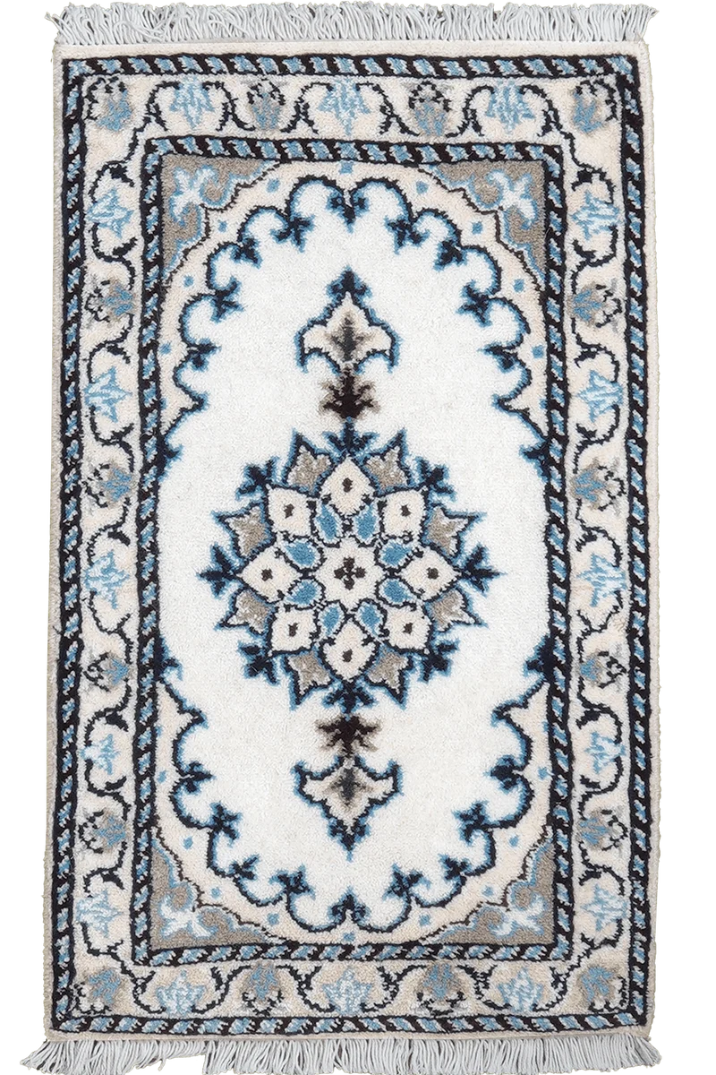 Nain 12La · Handgeknüpft – Beige, 67x38 cm