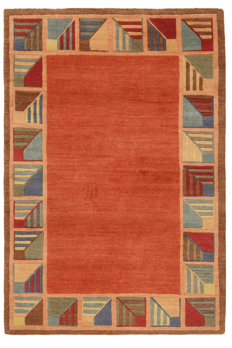 Nepal · Handgeknüpft – Rot, 182x122 cm
