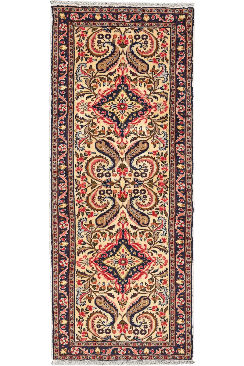 Mehreban · Handgeknüpft – Braun, 202x80 cm