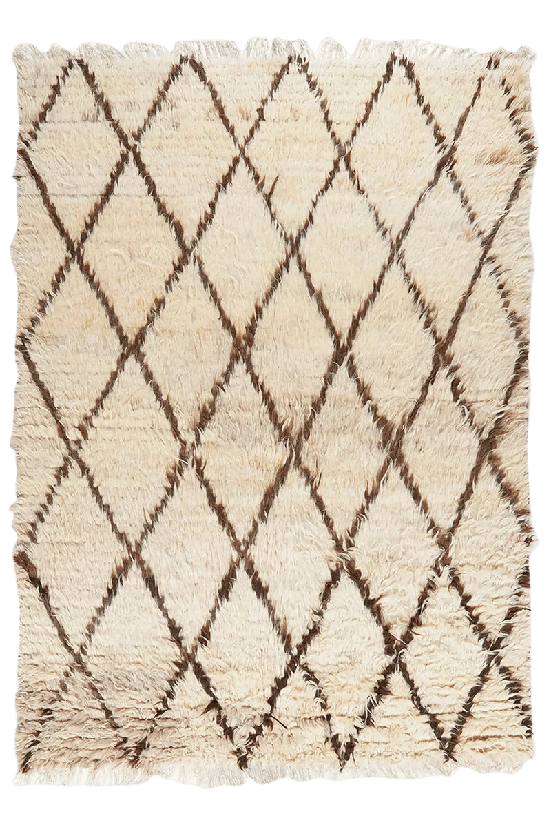 Gabbeh · Handgeknüpft – Beige, 200x144 cm