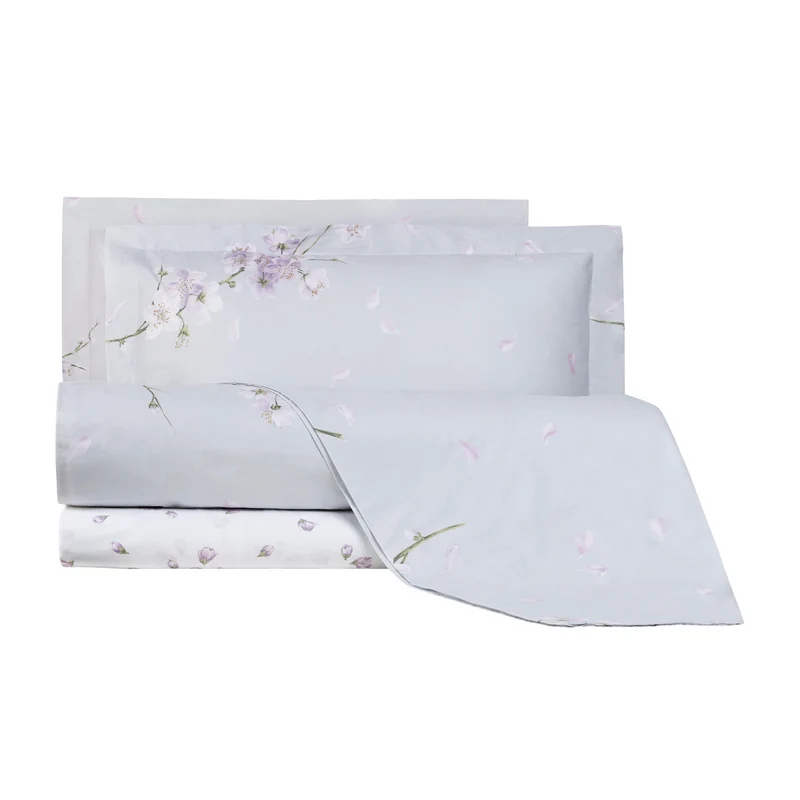 Completo Lenzuola cherry dream Floreale in Percalle