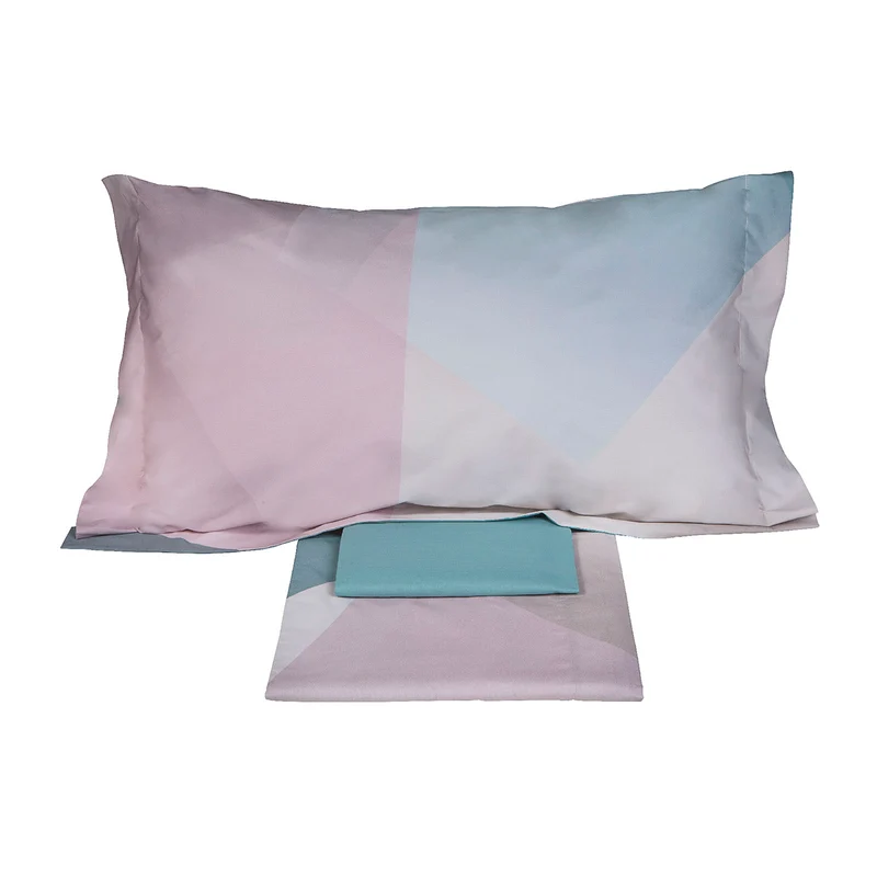 Completo Lenzuola gradient Moderno in Percalle Luisiana