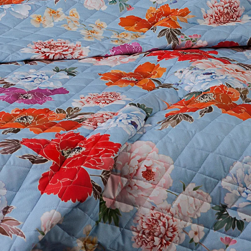Copriletto Primaverile somei Moderno in Percalle 90 gr/mq