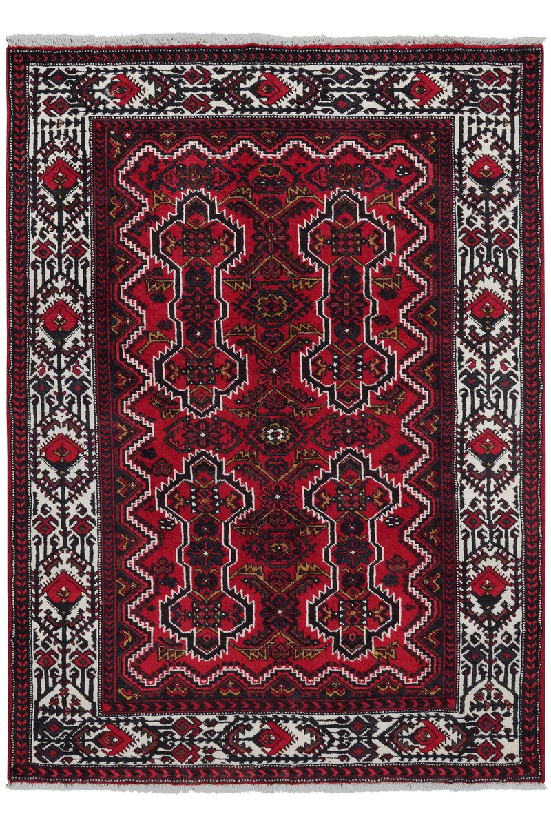 Bandereyhan · Handgeknüpft – Rot, 156x113 cm