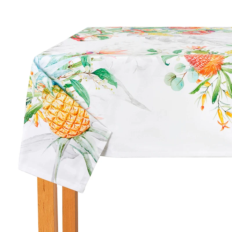 Tovaglia tropical Floreale in Raso di cotone