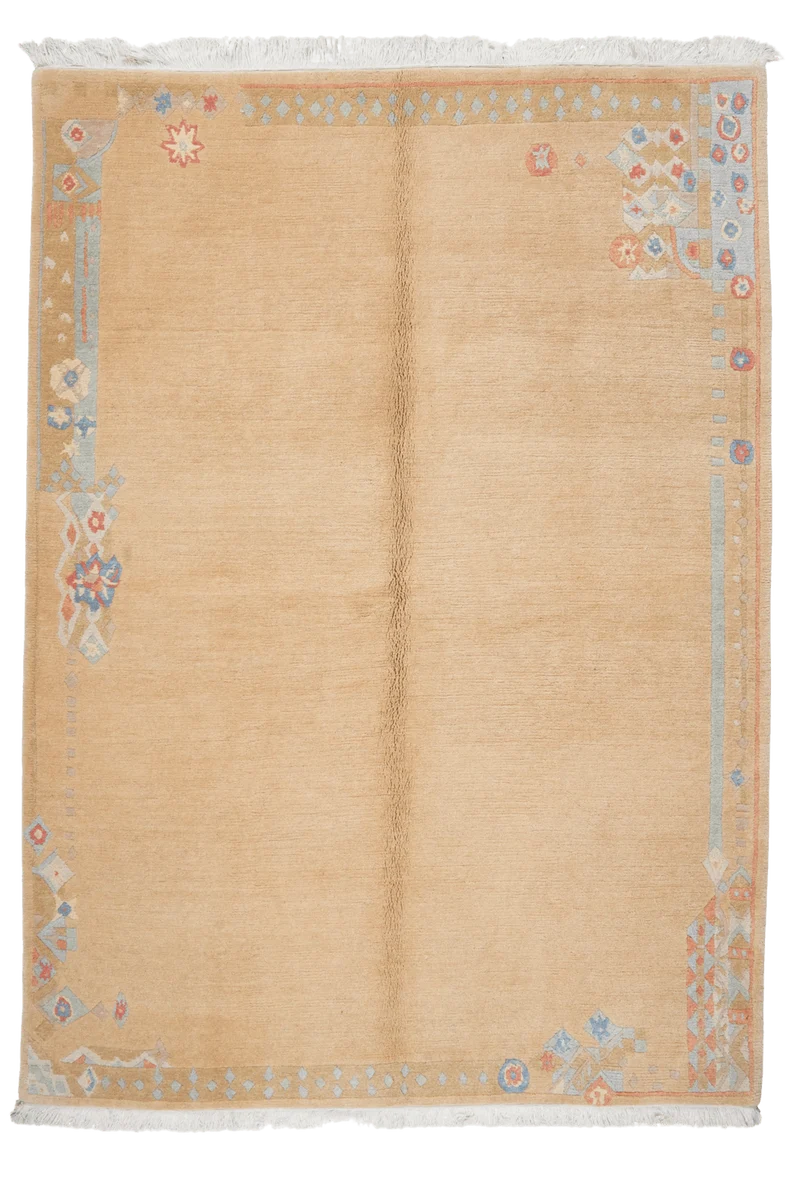 Nepal · Handgeknüpft – Beige, 244x173 cm