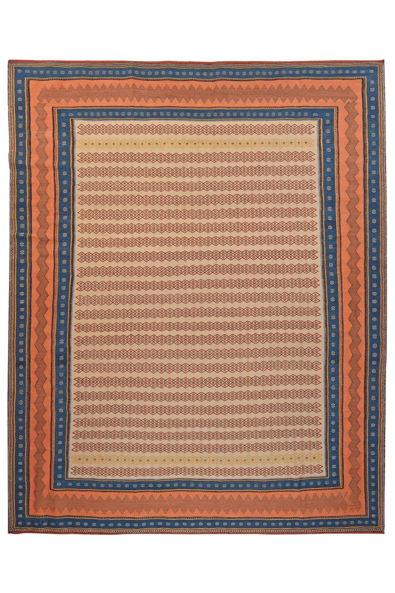 Sumak Afshar · Handgewebt – Beige, 307x250 cm