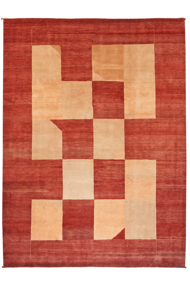 Rizbaf · Handgeknüpft – Beige, 338x252 cm