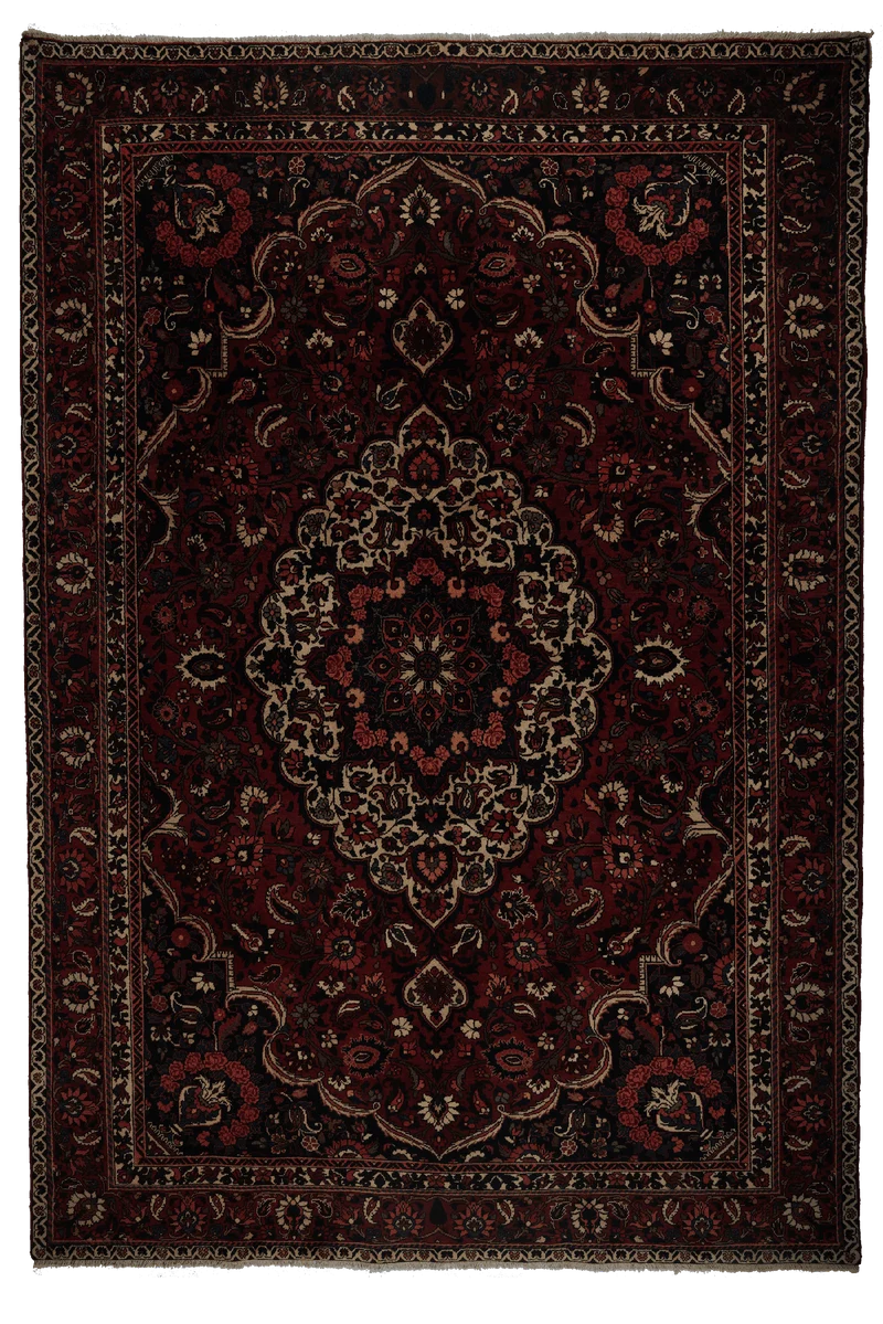 Bakhtiar · Handgeknüpft – Rot, 302x207 cm