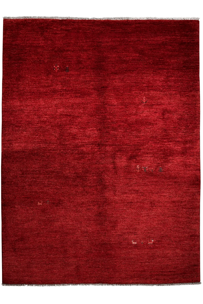 Gabbeh · Handgeknüpft – Rot, 234x175 cm