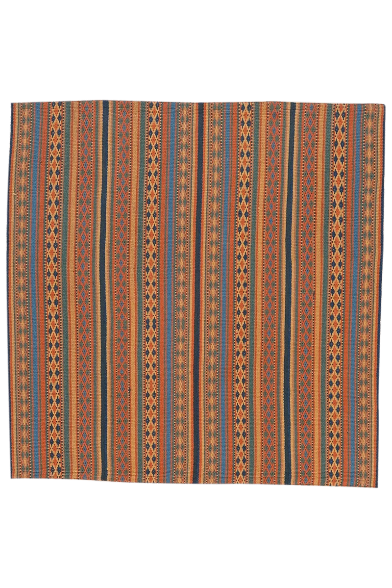 Kelim Djadjim · Handgewebt – Bunt, 102x101 cm