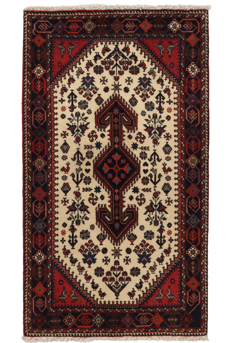 Nasrabad · Handgeknüpft – Beige, 142x81 cm