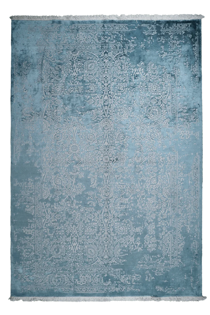 Paradayda · Handgeknüpft – Blau, 300x235 cm