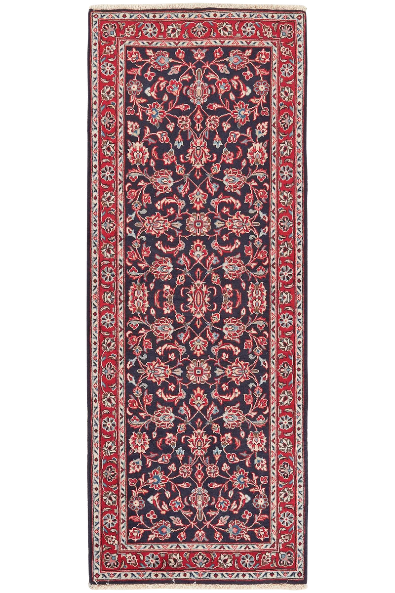 Ardakan · Handgeknüpft – Blau, 191x74 cm
