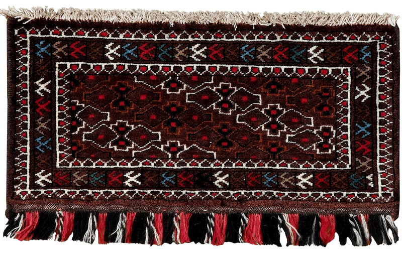 Turkman · Handgeknüpft – Bunt, 30x64 cm