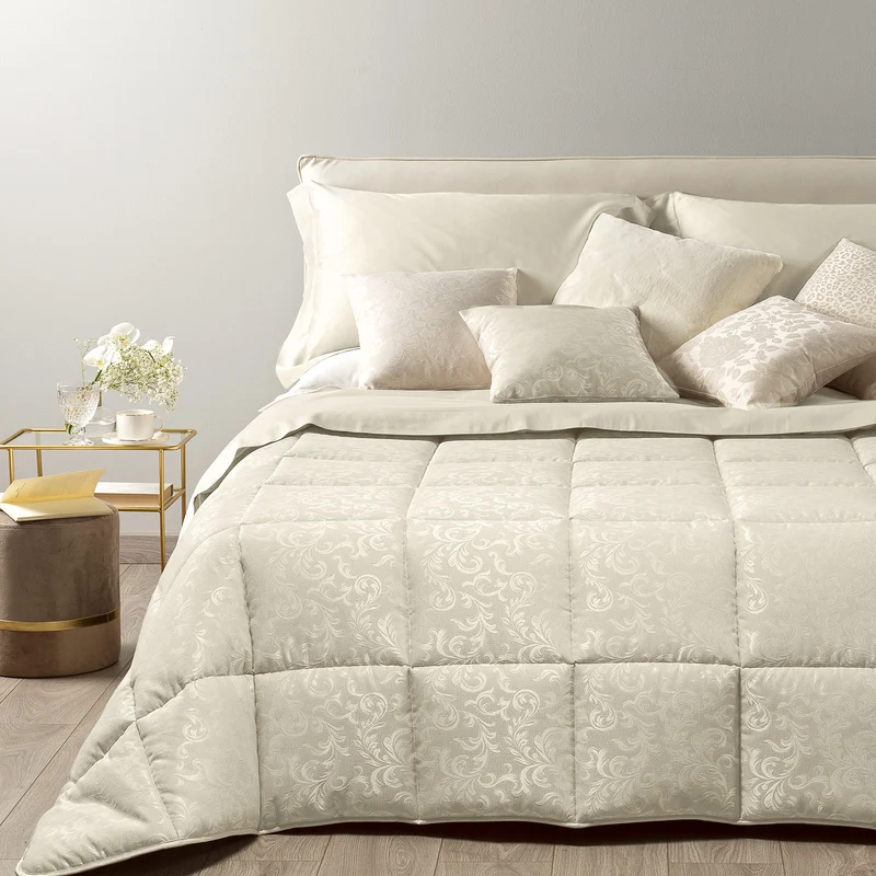 Trapunta iris Barocco in Raso Jacquard 300 gr/mq