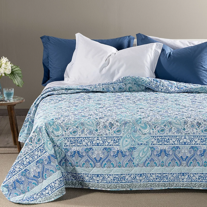 Copriletto Primaverile venere Oasis in Cotone 80 gr/mq