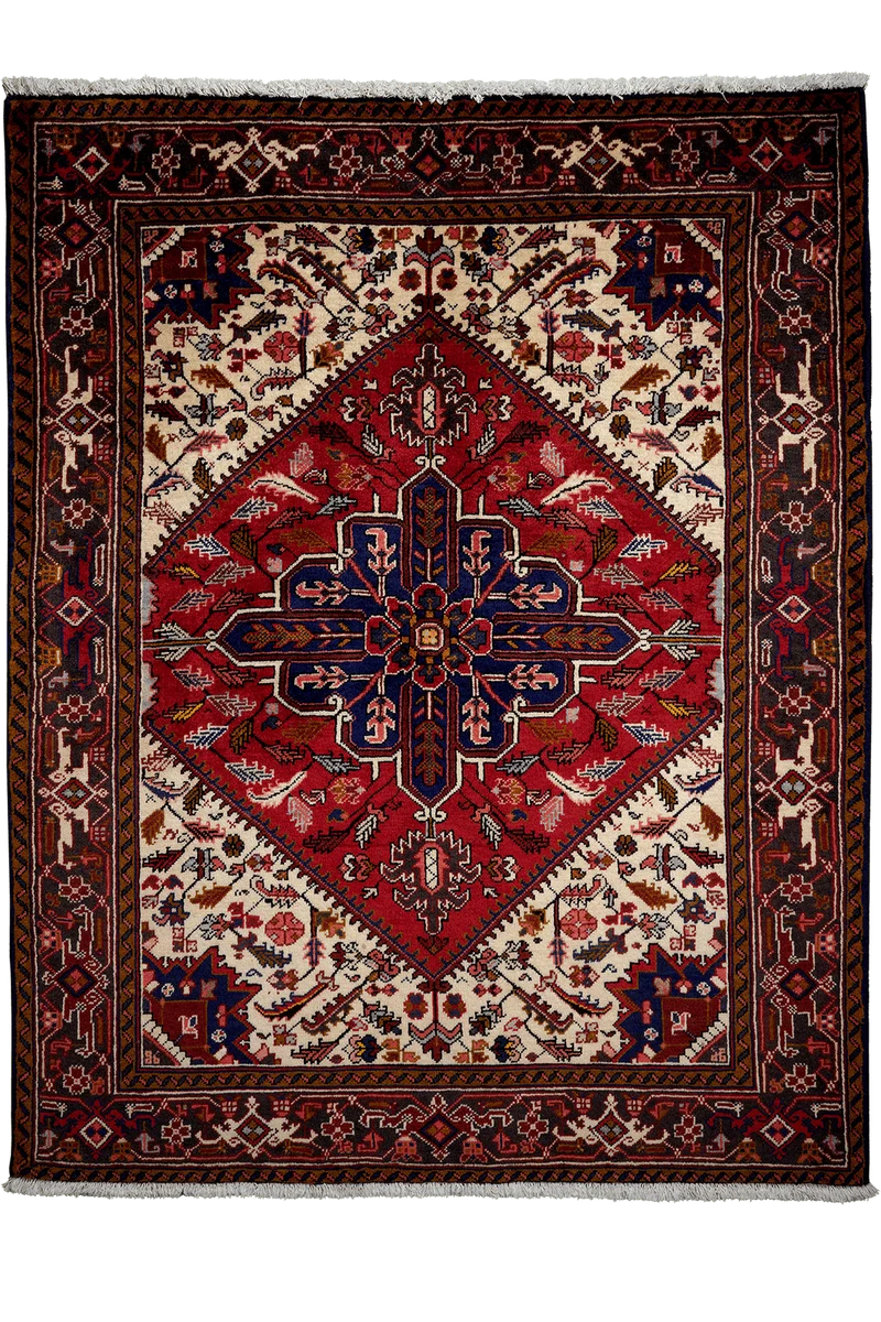 Mehrewan · Handgeknüpft – Rot, 195x152 cm