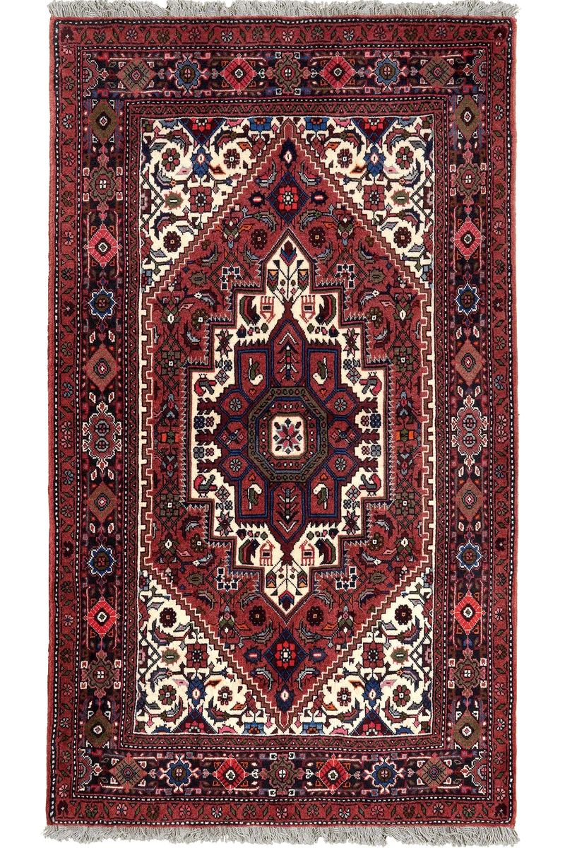 Goltuk · Handgeknüpft – Rot, 129x75 cm