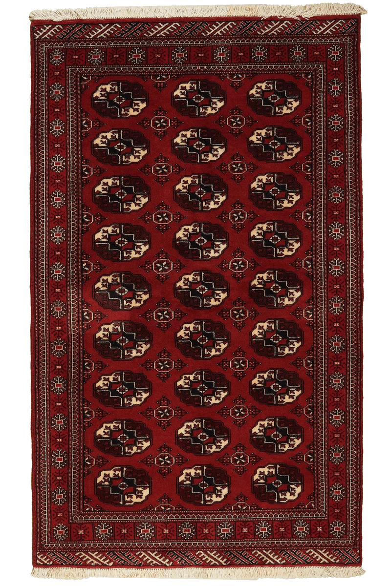 Turkman · Handgeknüpft – Rot, 178x107 cm
