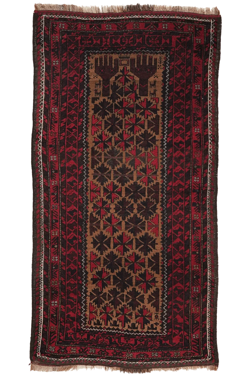 Belutch · Handgeknüpft – Braun, 149x75 cm