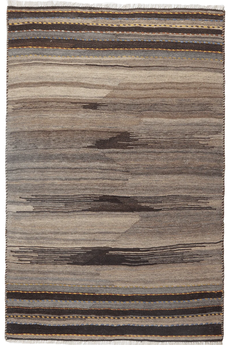 Kelim Gashgai · Handgewebt – Beige, 155x100 cm