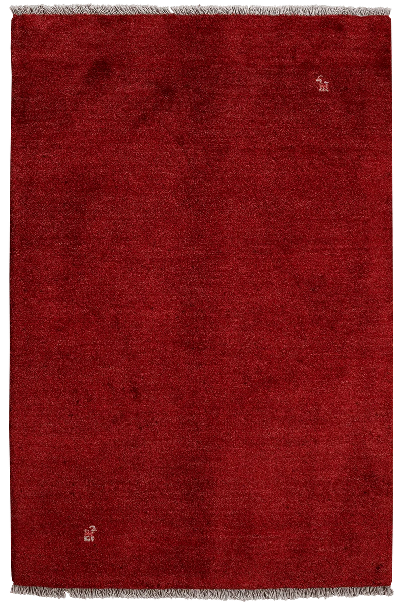 Gabbeh · Handgeknüpft – Rot, 153x100 cm