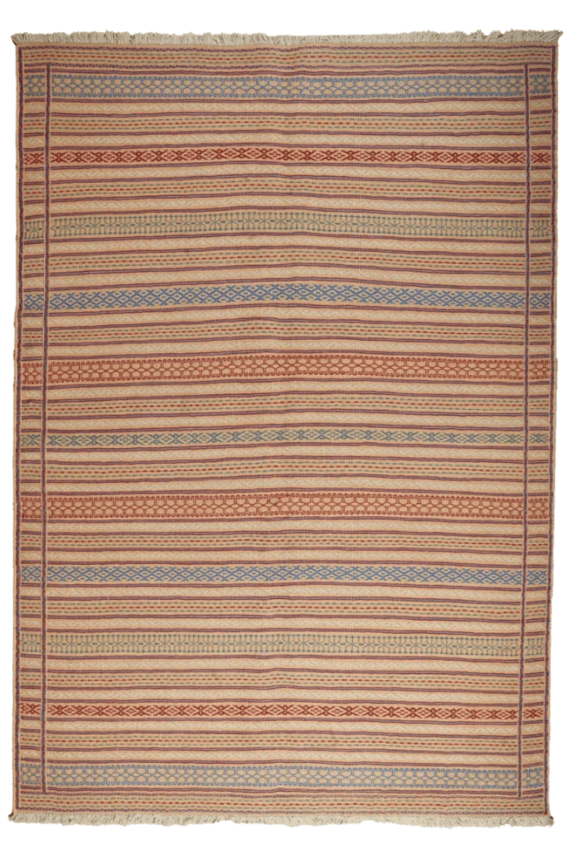 Kelim Kordi · Handgewebt – Beige, 245x171 cm