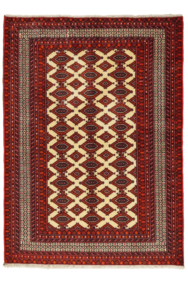Turkman · Handgeknüpft – Beige, 177x127 cm